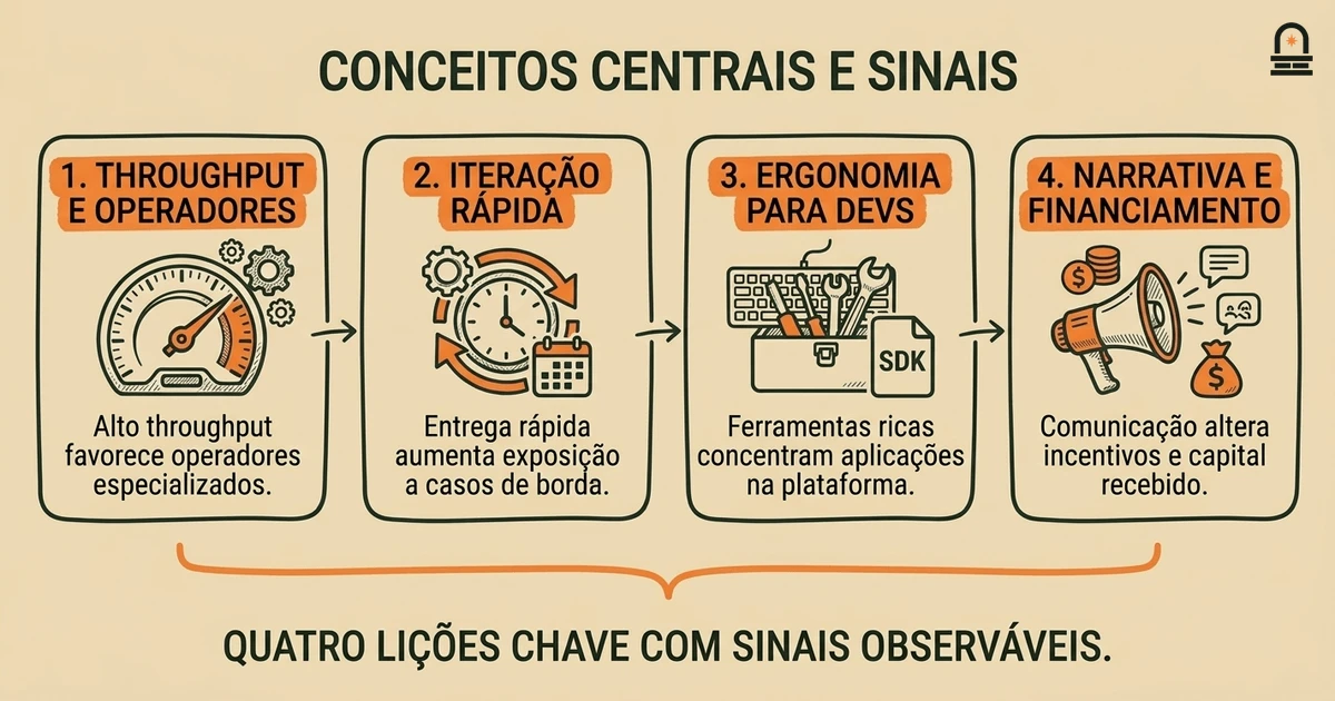 Conceitos Centrais e Sinais