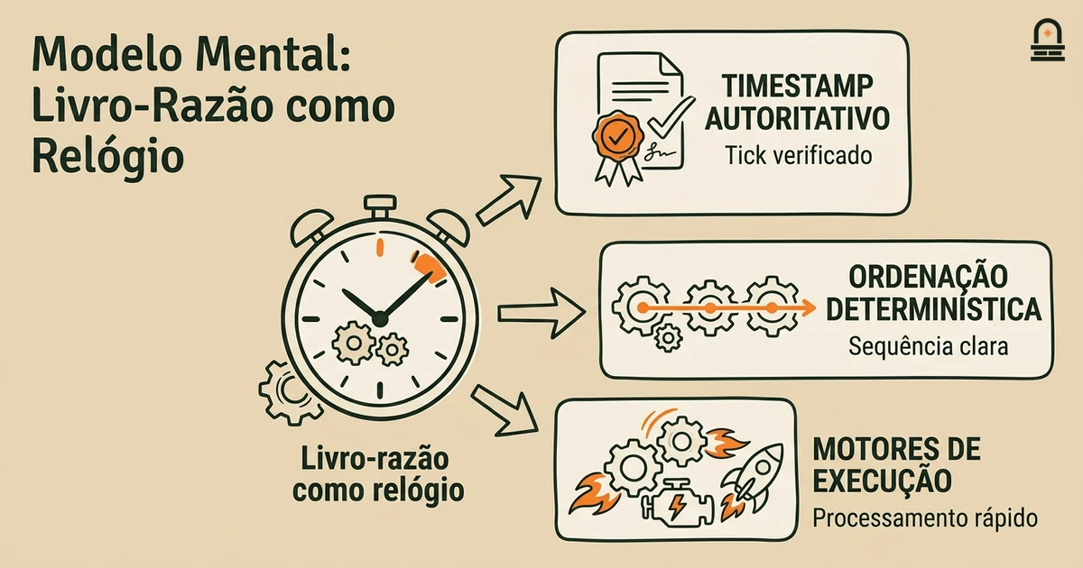 Modelo Mental: O Livro-Razão Relógio